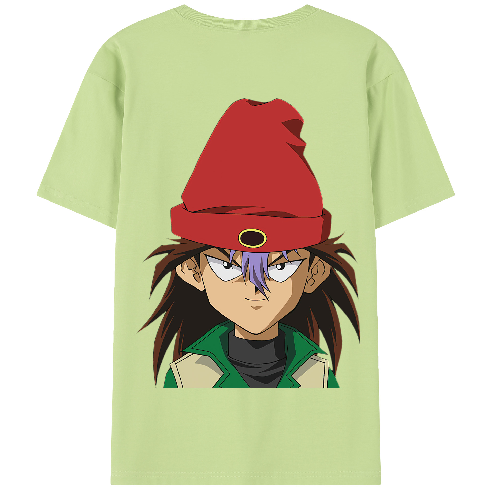 （画像用） 遊☆戯☆王 Yu-Gi-Oh! 綿100％半袖Tシャツ（背面プリント）